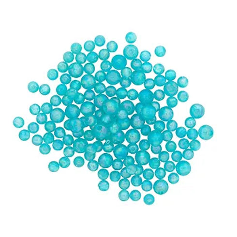 6mm - 8mm Plastic Round Beads (available in 4 colours)